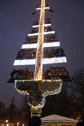 Winterzauber 2025 auf dem Viktualienmarkt - 21. November 2025 bis 05. Januar 2026  (©Foto: Ingrid Grossmann)